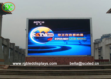 Full Color Die-Cast Aluminium quảng cáo ngoài trời màn hình LED 10mm Pixel Pitch 3 cho các trạm