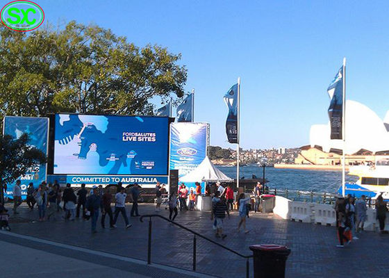 Màn hình LED Linh hoạt Màn hình LED P5mm, Chống thấm IP65 Màn hình LED siêu mỏng