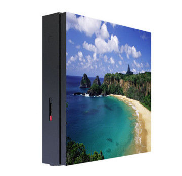 Màn hình LED trên nóc taxi ngoài trời P6.67 Độ sáng 1800mcd 3G WIFI RGB đúc nhôm hiển thị kỹ thuật số cửa sổ sau xe hơi