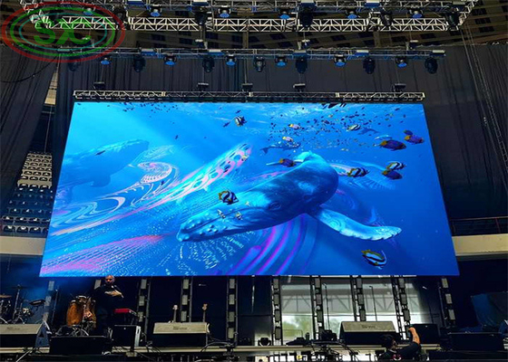 P2.976 P3.91 P4.81 Tấm đúc Aluminium Cabinet Outdoor Waterproof Rental Led Screen