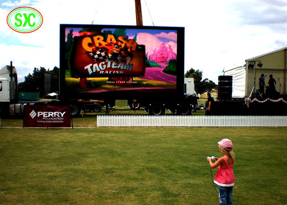 Màn hình LED RGB chống nước IP65 đầy đủ màu sắc với kích thước tùy chỉnh cho quảng cáo ngoài trời