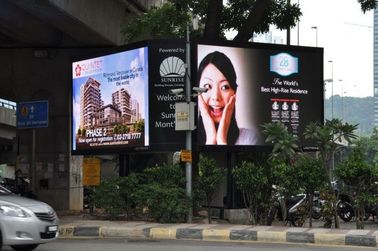 Màn hình nhôm đúc chết Thiết lập cố định / Cho thuê Màn hình LED chống nước ngoài P16 tùy chỉnh