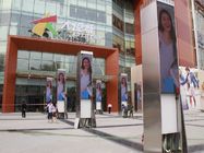 P3.91 Outdoor RGB LED Display LED Advertising Screen Wall With Linsn Synchronous Controller