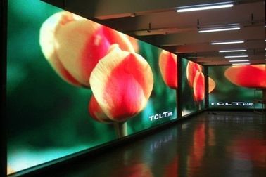 250 * 250MM Kích thước mô-đun P4.81 IP65 Video màn hình ngoài trời LED cho các trung tâm mua sắm / sân bay