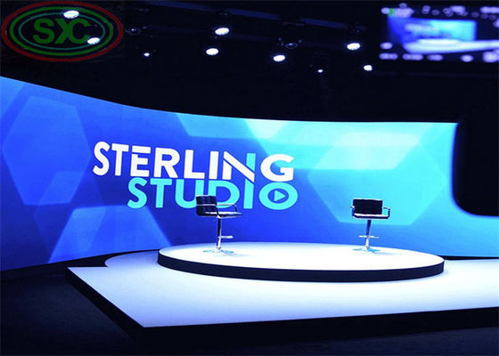 P2.5mm Cho thuê màn hình hiển thị LED Tủ nhôm đầy màu sắc