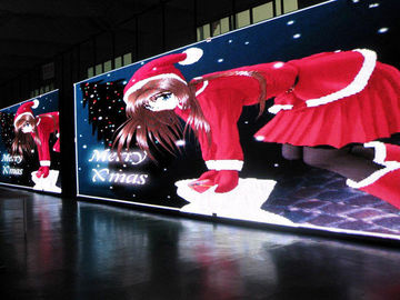 Màn hình nhôm trong nhà có thể tùy chỉnh HD P2 màn hình LED đầy màu sắc LED Billboard phía trước / phía sau