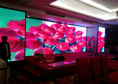 Hội trường Auditorium sân khấu Concert Backdrop Panel P3 Nội thất thuê màn hình hiển thị LED đầy màu sắc