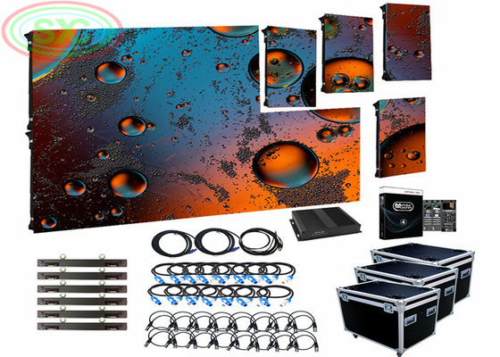P3.91 P4.81 Indoor LED Video Wall LED Screen For Home Cinema Movie Theater Phòng họp