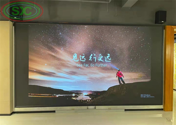 HD Bức ảnh nền Slim 500x500mm Tủ LED Billboard Indoor P3.91 Cho thuê