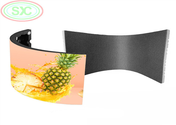 Nội thất quay Video tường linh hoạt P2 màn hình LED Soft quảng cáo biển báo