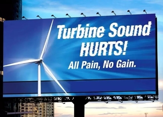 Màn hình LED màu đầy đủ ngoài trời với độ sáng cao và góc nhìn rộng cho thương hiệu COB