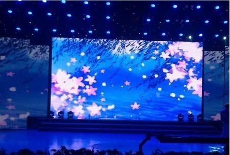 Full Color 40000 Dots / Square Meter SMD LED Cho thuê màn hình cho nội thất sắt và thép Cabinets bao gồm