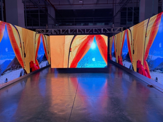 Full Color LED Die-Casting Aluminium Display P4 LED Video Display SMD2121 Ba năm bảo hành