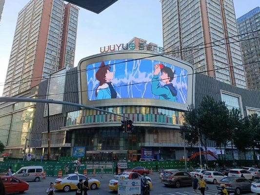 ngoài trời đầy đủ màu sắc p6 p8 p10 chất lượng tốt HD màn hình độ nét cao cố định không thấm nước ip65 tủ dẫn video tường billbo