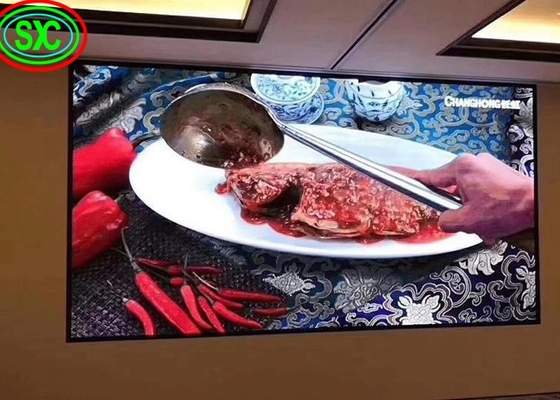 Được sản xuất ở Trung Quốc P4 Độ phân giải cao Mỏng cố định nội thất toàn màu 4k màn hình LED