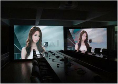 Bảng hiển thị LED Nội thất thuê tủ P3.91 DJ Stage Background Video Wall 500 * 1000mm