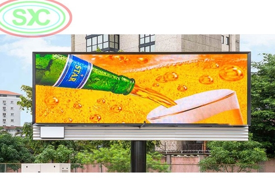 2500nits Độ sáng ngoài trời màu đầy đủ LED thuê màn hình vật lý pitch 6 cho triển lãm