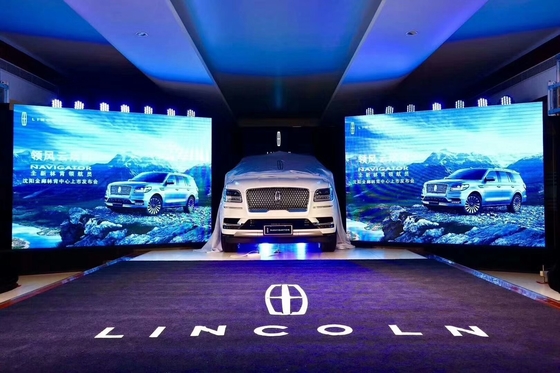 Màn hình cao độ phân giải nội thất đầy màu LED Die-Cast Aluminium Screen / Stage LED Billboard Display
