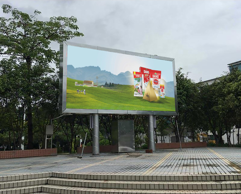 Màn hình nhôm đúc chết SMD LED Screen Cho thuê Quảng trường lớn Quảng cáo màn hình hiển thị LED ngoài trời đầy màu sắc