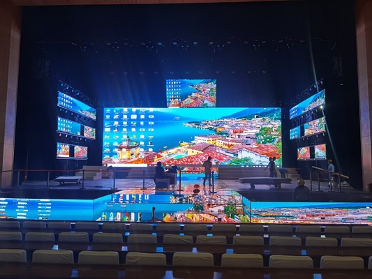 P6.67 Màn hình LED cố định ngoài trời chống nước Quảng cáo kỹ thuật số Biểu đồ 2x3m