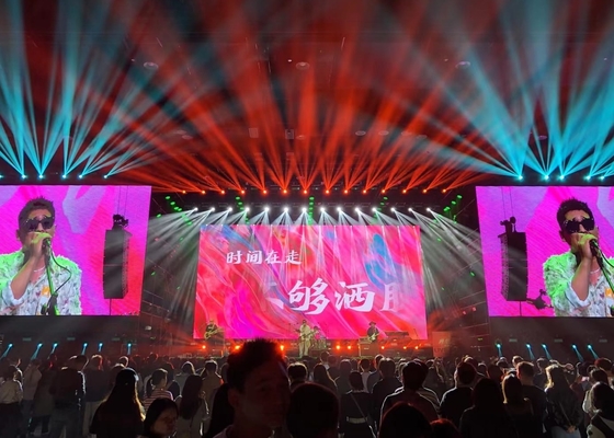 P2.5 Quảng cáo trong nhà / ngoài trời Full Color HD LED Cho thuê Màn hình truyền thông lớn