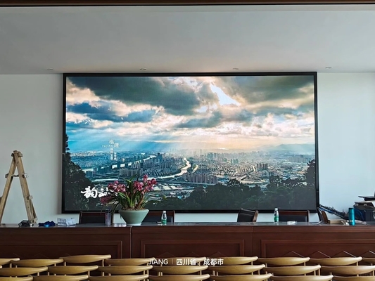 P2.5 Hình ảnh video đầy màu sắc LED Die-Cast Aluminium 10000 điểm / mét vuông mật độ pixel