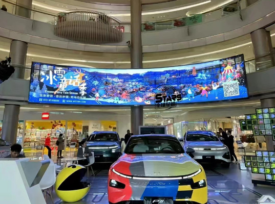 P4 Hộp nhôm đúc đúc LED Display Cho thuê màn hình LED cho thuê nhẹ
