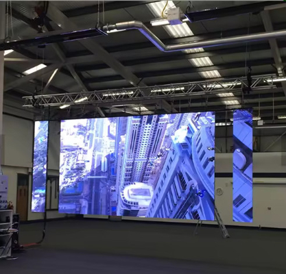 40,000 m2 mật độ trong nhà màn hình LED đầy màu sắc, chống nước, với thép kín tủ