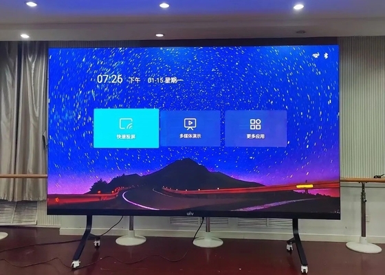 P2.5 Hình ảnh video đầy màu sắc LED Die-Cast Aluminium 10000 điểm / mét vuông mật độ pixel