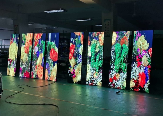 Die Cast Aluminum Rental Waterproof P3.91 LED Billboard 1/16 Chế độ quét IP43 Thích hợp cho poster quảng cáo