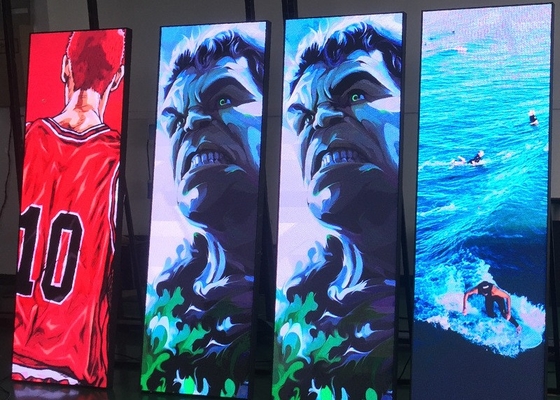 Die Cast Aluminum Rental Waterproof P3.91 LED Billboard 1/16 Chế độ quét IP43 Thích hợp cho poster quảng cáo