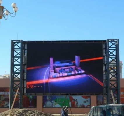 P10 LED Billboard, 32X16 High Resolution LED Display 3 năm bảo hành