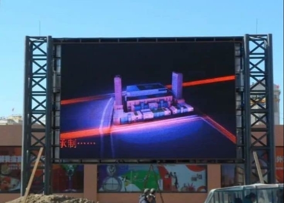 P2.5 LED Die-Cast Aluminum Large Digital Billboard Quảng cáo Thị trường chống nước