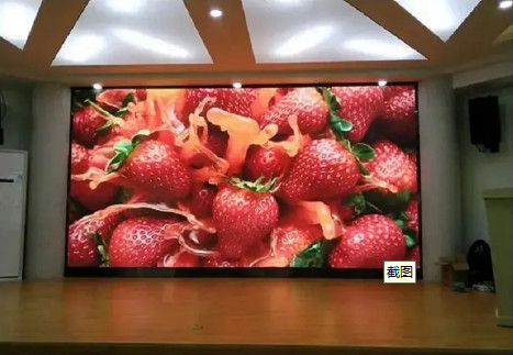 Màn hình LED sân khấu trong nhà đầy màu sắc Khung sắt màn hình LED với bảo hành 3 năm