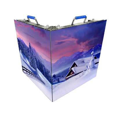 P3 Die Cast Aluminum Cabinet Ít trọng lượng Cho thuê màn hình LED 3 năm bảo hành