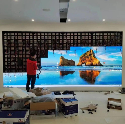 Phân giải cao Bậc LED Die-Cast Aluminium Full Color Smd2121 Indoor P5 40.000 Dots/Sqm