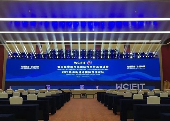 Màn hình bảng hiệu đầy màu màn hình LED P6 ngoài trời Ultra HD độ phân giải cao Ip65 Kích thước lớn