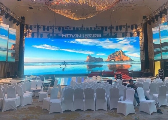 Màn hình bảng hiệu đầy màu màn hình LED P6 ngoài trời Ultra HD độ phân giải cao Ip65 Kích thước lớn