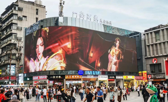 P6 Màn hình nhôm LED chống nước ngoài màu đầy đủ Ba năm bảo hành