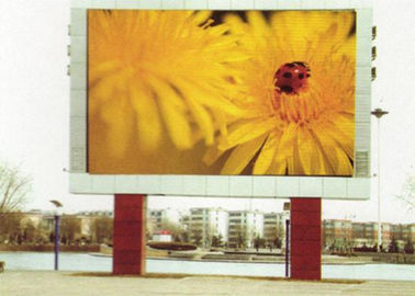Quảng cáo LED đầy màu sắc Billboard P10 màn hình LED ngoài trời Cho trung tâm mua sắm Cài đặt cố định