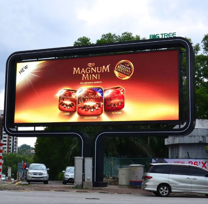 P4 Màn hình nhôm LED màu đầy đủ ngoài trời lớn cho bệnh viện và sân vận động