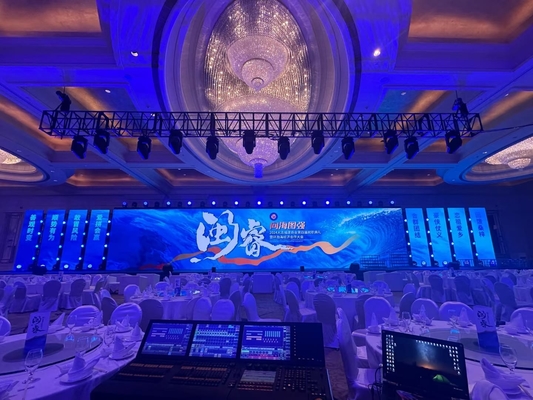 Màn hình thuê lớn P1.667 Màn hình LED RGB HD trong nhà, Hộp nhôm 400x300mm