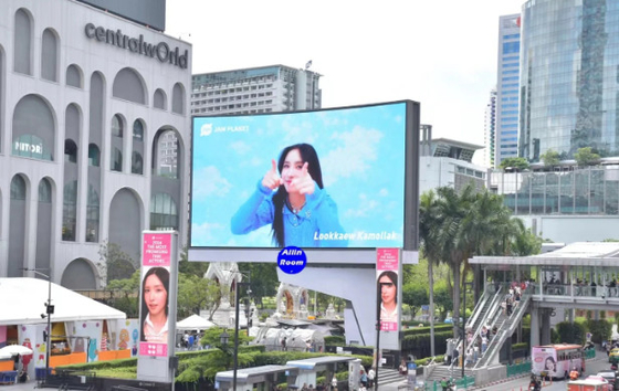 UL ISO2001 Chứng nhận chống nước ngoài P10 RGB LED TV tường SMD3528