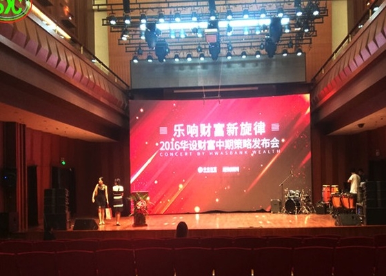 Di-Cast màn hình nhôm Concert HD tùy chỉnh sân khấu trong nhà nền màn hình LED tốc độ làm mới cao