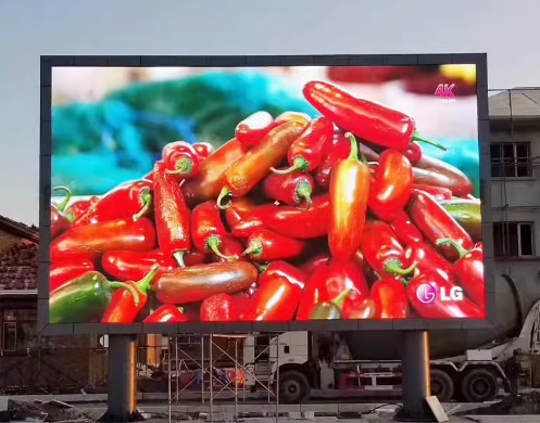 120 ° / 60 ° Nhìn góc bảng quảng cáo LED với tỷ lệ làm mới 3840HZ Biểu hiệu quảng cáo LED
