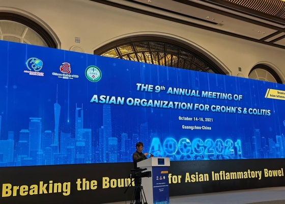 Thuê trong nhà Uhd P1.923 Led Display Rgb Led Billboard 246x246mm Kích thước mô-đun