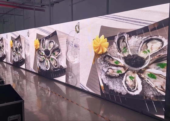 Mở màn hình LED đầy màu trong nhà