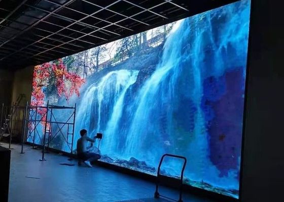 Giá tốt P3 P4 P5 Nội thất LED Video Wall, LED màn hình lớn thuê 3 năm bảo hành trực tuyến