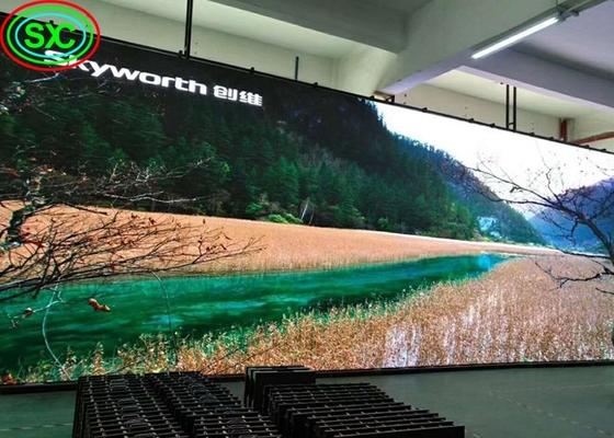 P3 Indoor Rental Box LED Full Color SMD Screen 160,000 Dots/Sq.Ft. Độ sáng thích hợp cho các buổi hòa nhạc / sân khấu