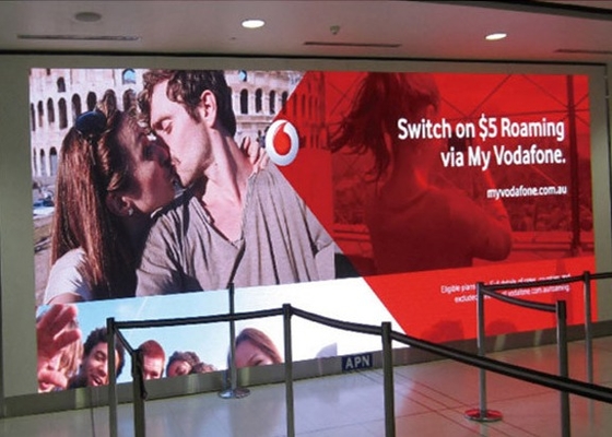 P3.91 Indoor Die-Cast Aluminium/Iron Box LED Display, LED Screen Billboard Wall Mount IP65 chống nước